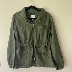 NWOT Army Green Utility Jacket